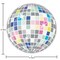 96/Case Bulk Birthday Beats Disco Party Disco Ball Paper Dessert Plates
